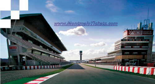 Zielgerade Barcelona's Circuit de Catalunya